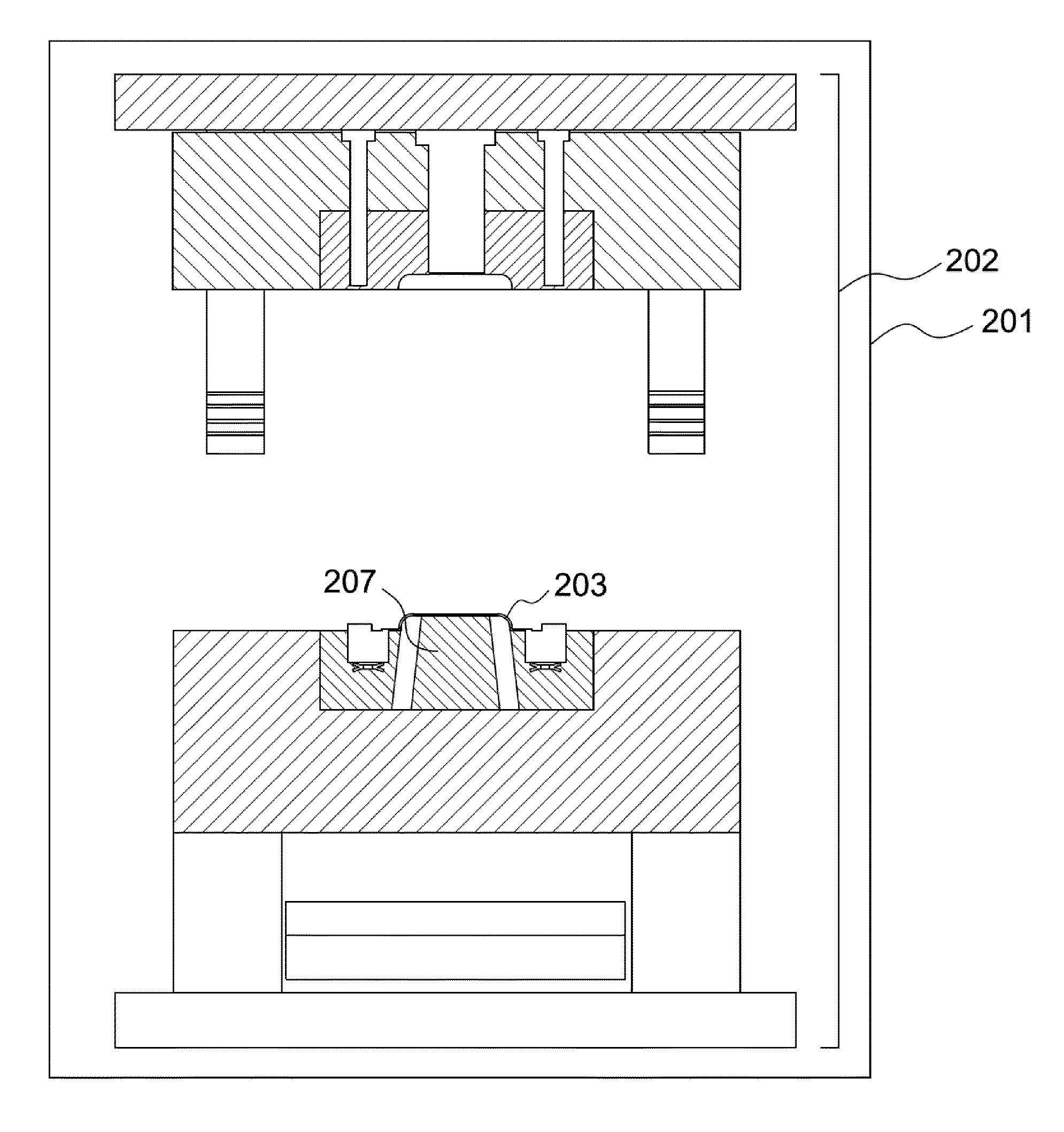 Method for manufacturing a plate including multiple metal layers