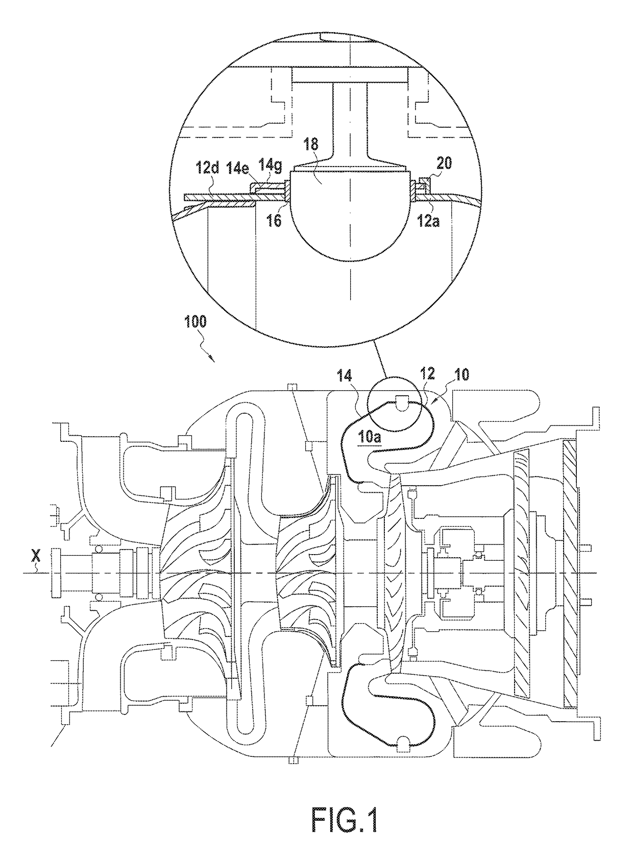 Annular turbomachine combustion chamber