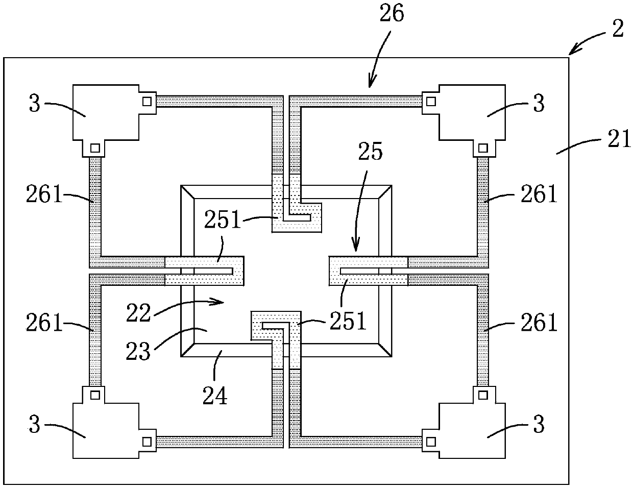 Miniature piezoresistive pressure sensor