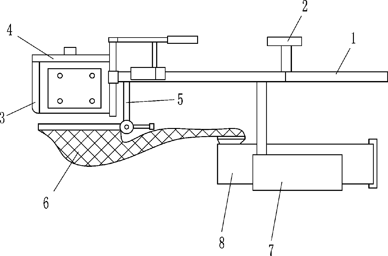 Handheld clamping shears for navel orange