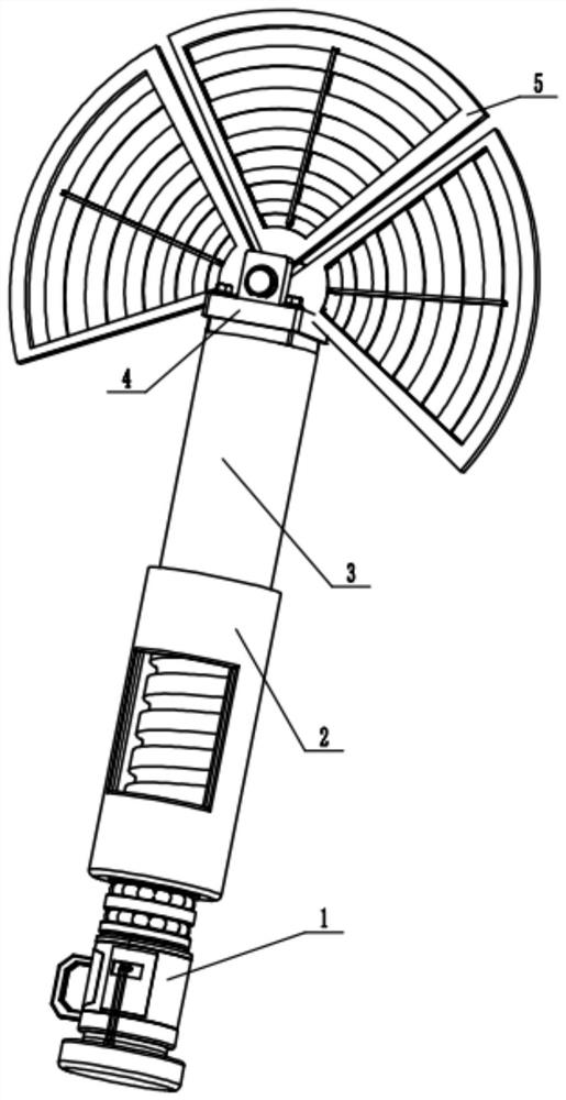 An electric fly swatter