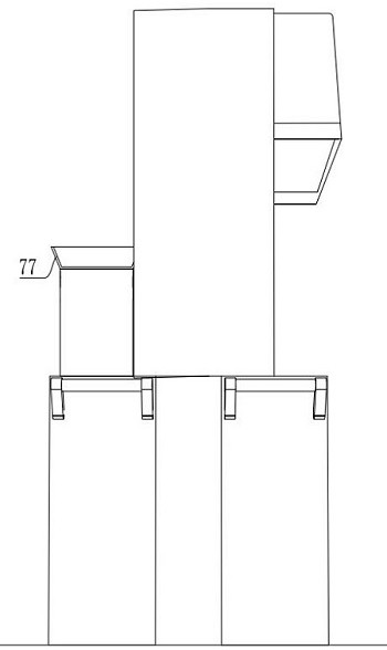 Electronic product accessory manufacturing device based on weight feedback principle