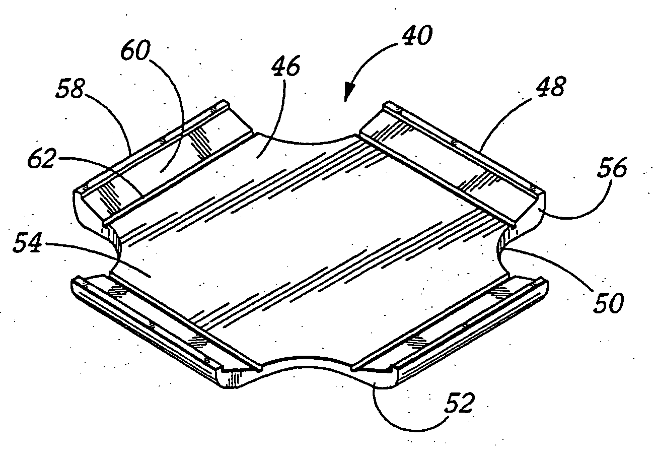 Direct forming of non-textile fabric elements from thermoplastic pellets or the like