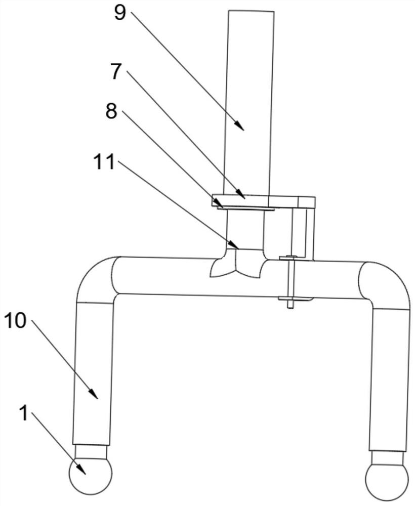 Planetary combined cleaning ball