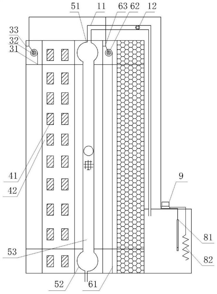 A functional heating wall with seasonal heat storage