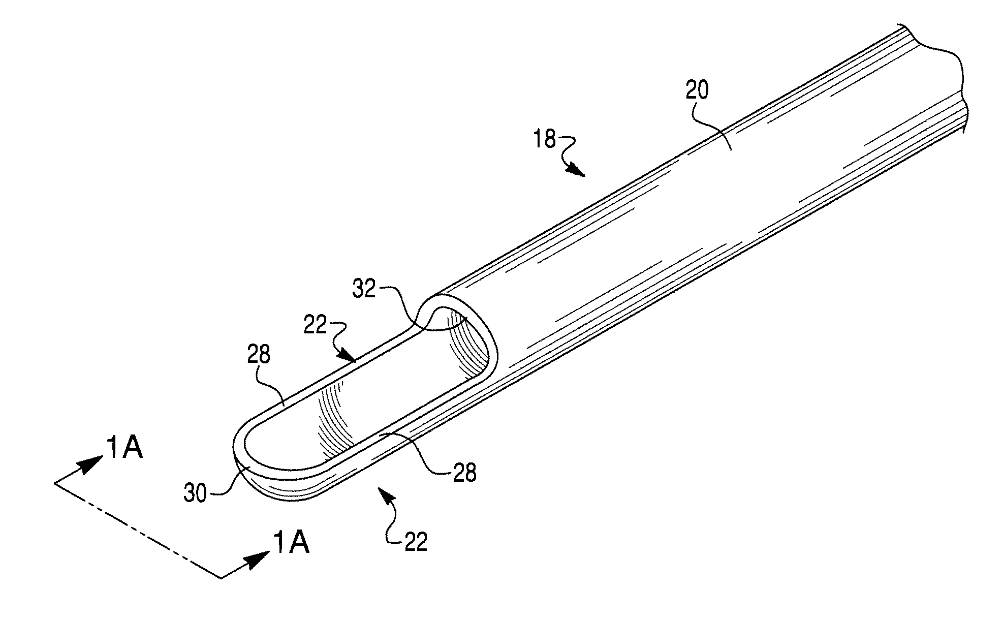 Epidural needle for electrode epidural catheter and method of manufacture
