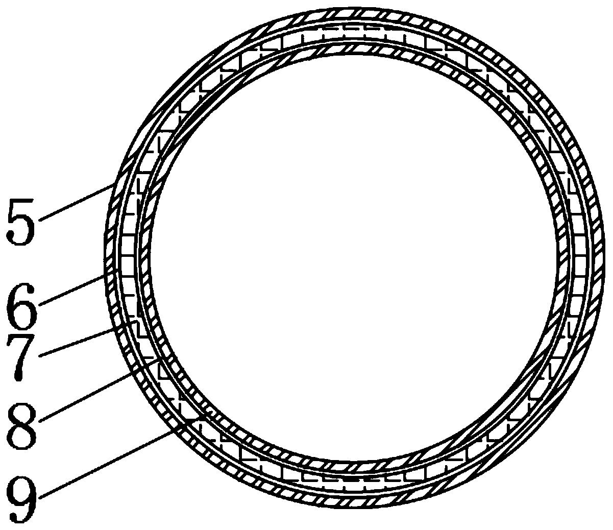 New type pre-twisted armored wire protection bar