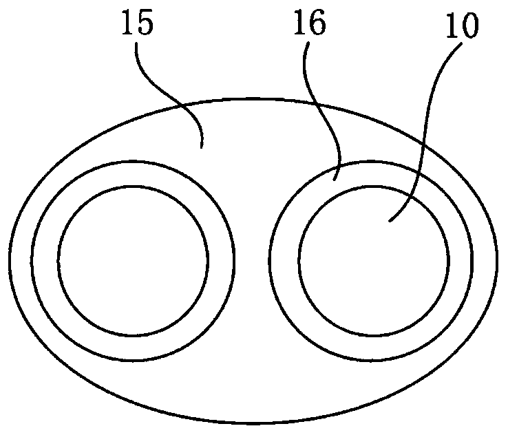 Voltage and current detection device