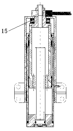 Steerable hydro-pneumatic spring