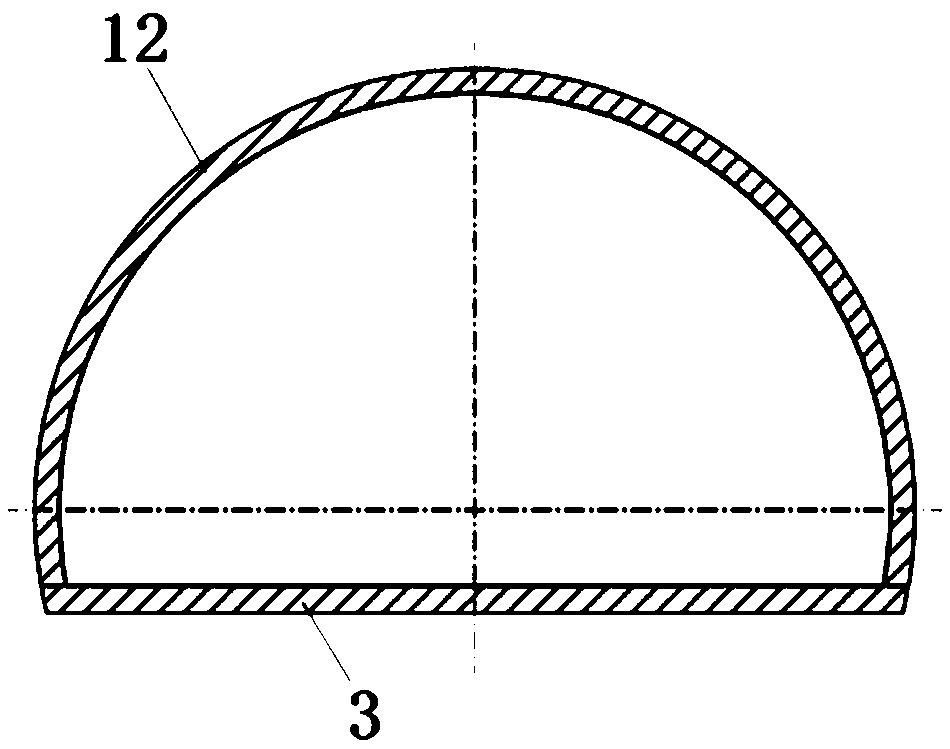 Sampling tube and flue gas detecting device and flue assembly using the sampling tube