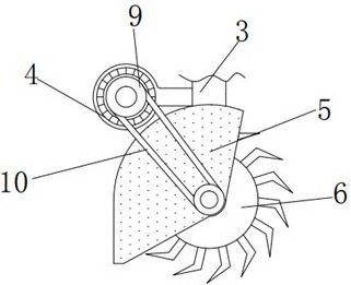 An environmental protection restoration device for soil treatment