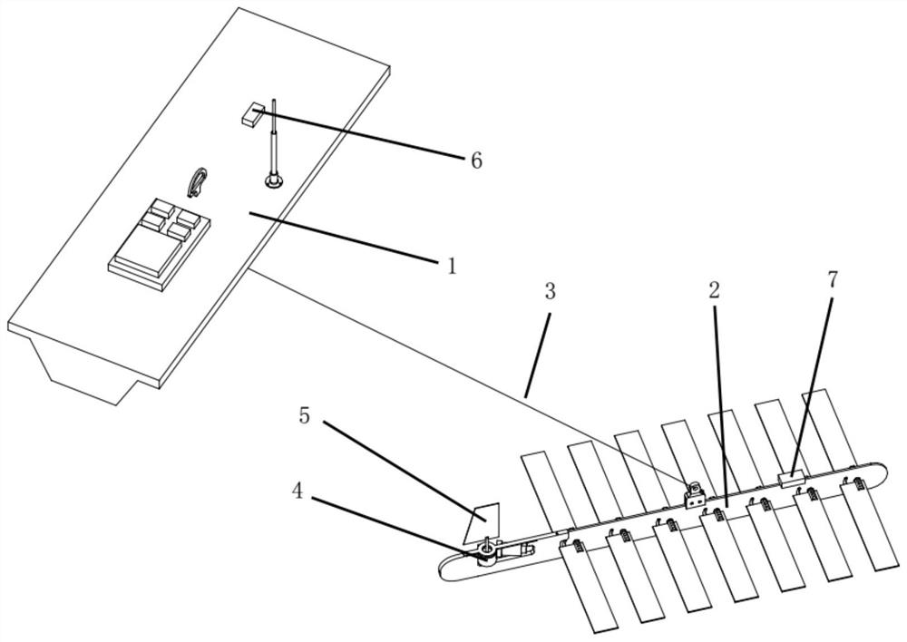 Heading control method of adaptive floating body for wave glider
