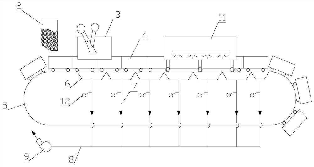 Oxygen-enriched and low-CO sintering method, oxygen-enriched and low-CO sintering machine and control method thereof