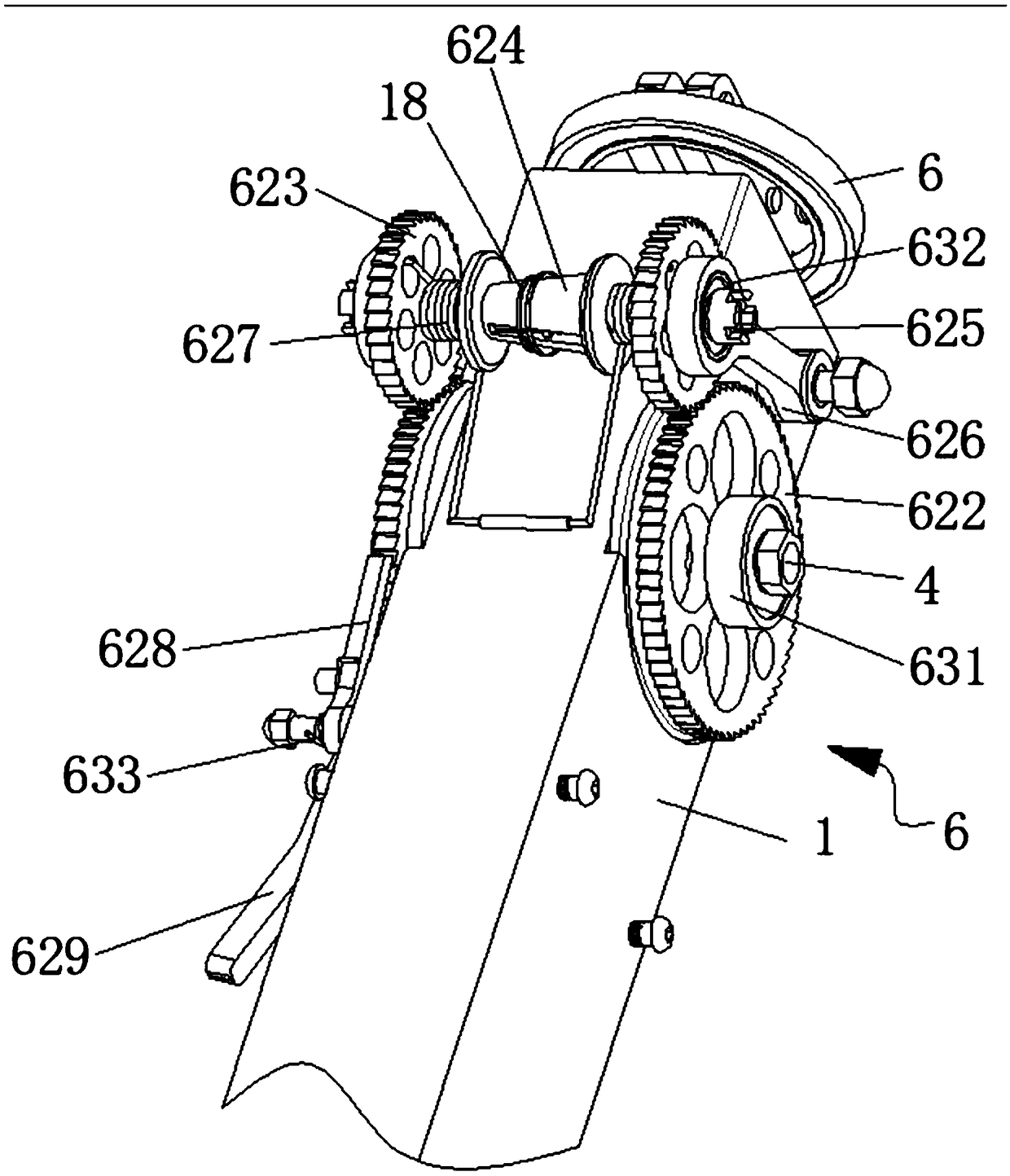 Labor-saving and convenient wire takeup device