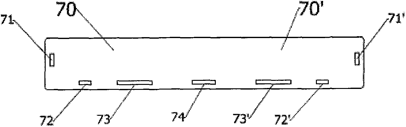 Self-assemblable container for generic use and manufacturing method thereof