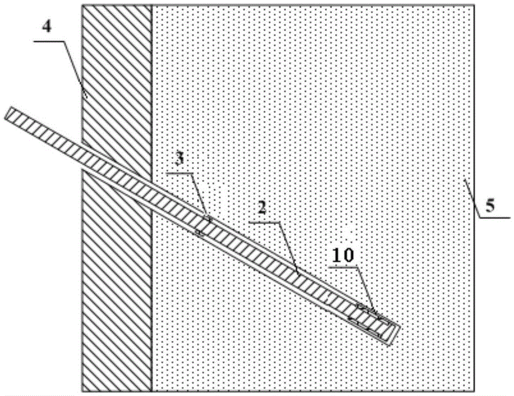 Enlarged shape memory alloy anchor rod and anchoring construction process thereof