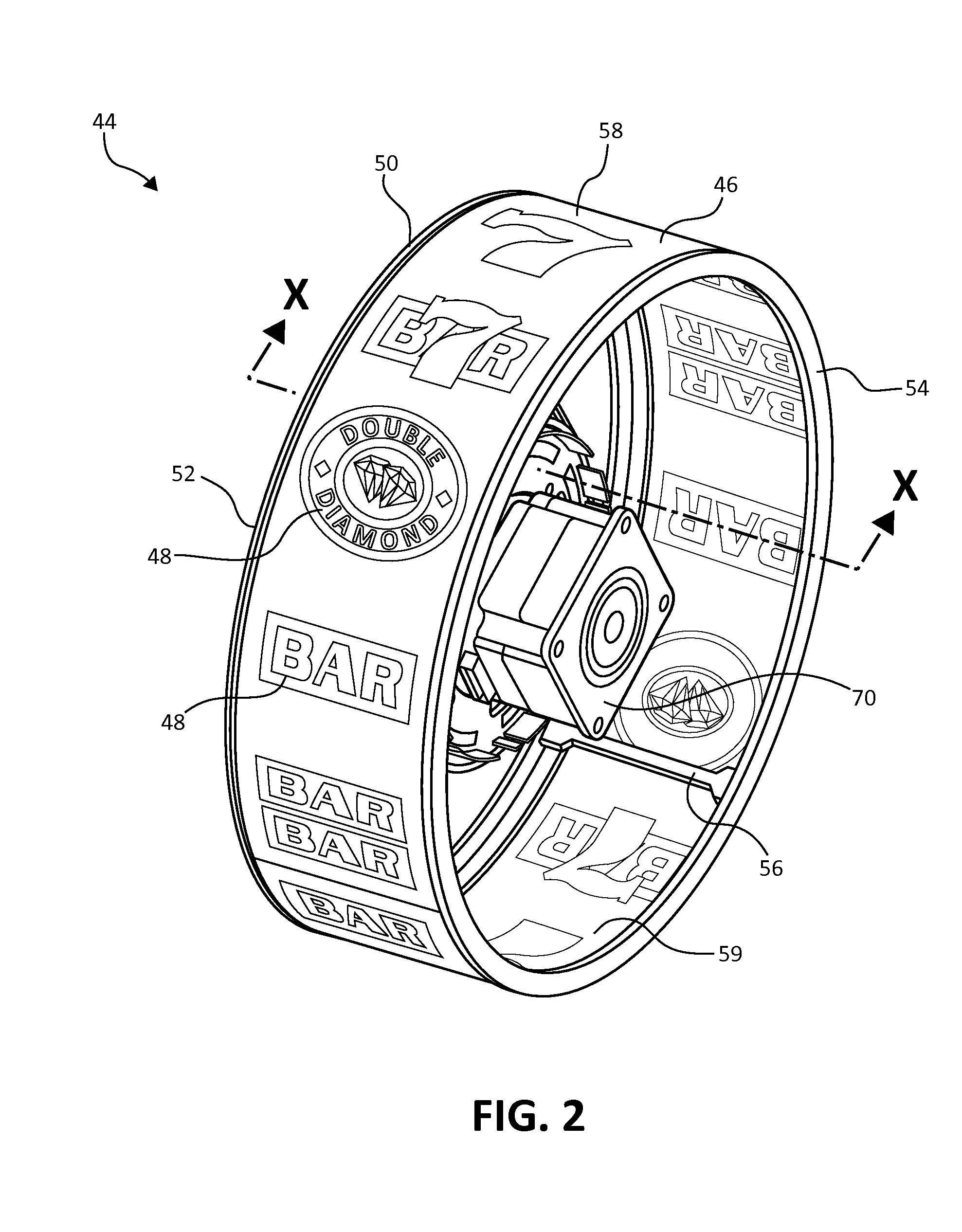 Reel basket encoder