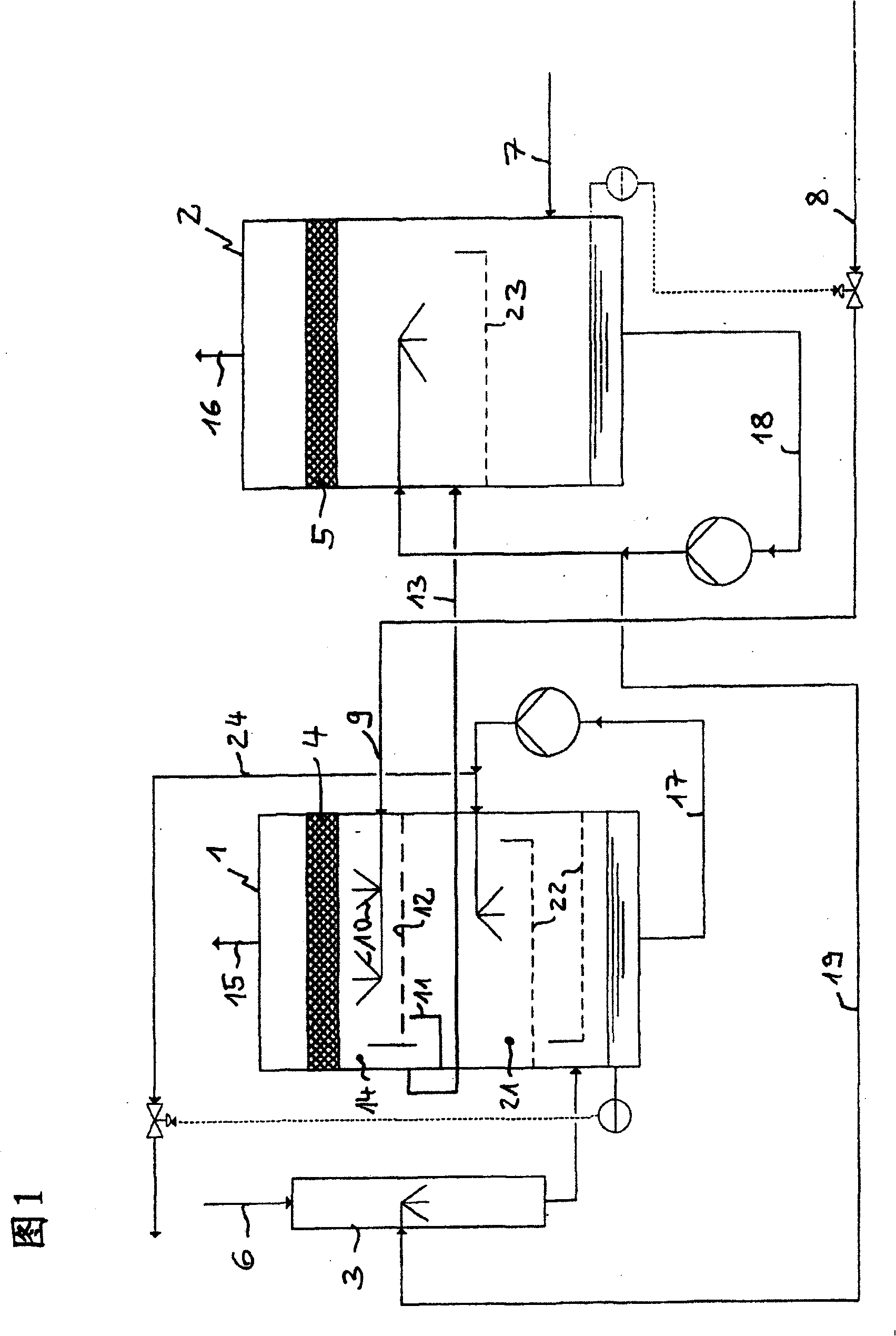 Method for removing ammonia and dust from a waste gas that results during the production of fertilizers