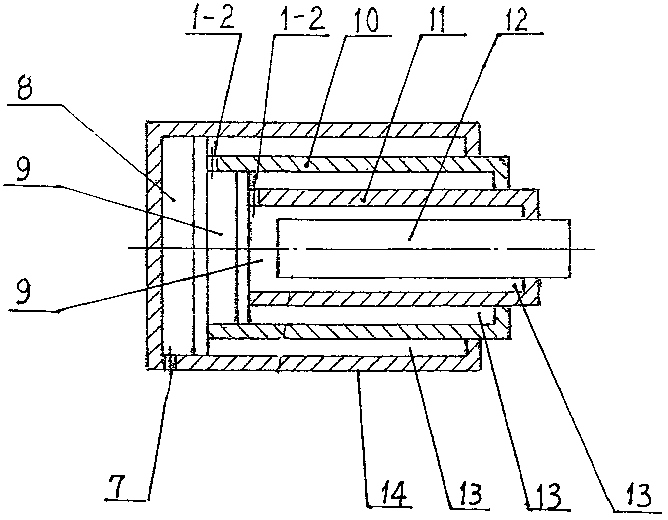 Cold ejection energy recovery device