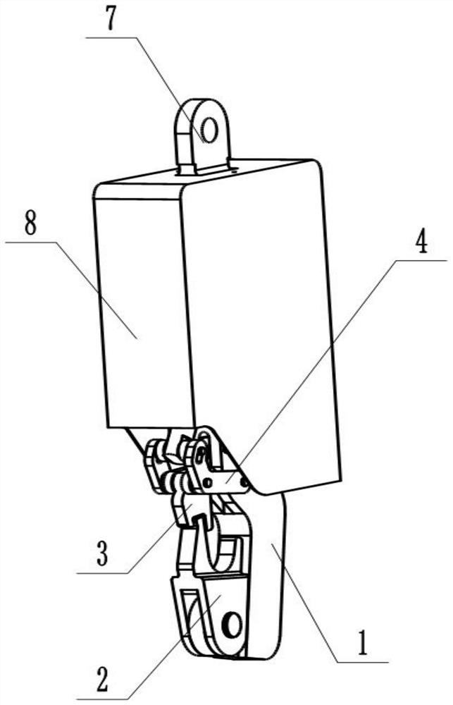 A hoisting and dumping device for on-site operation of marine scientific research equipment