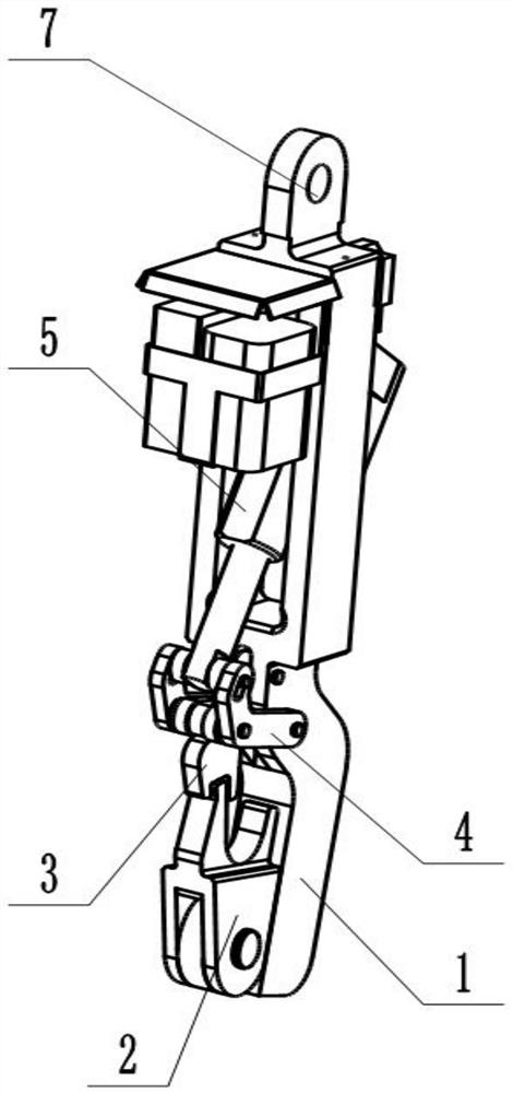 A hoisting and dumping device for on-site operation of marine scientific research equipment