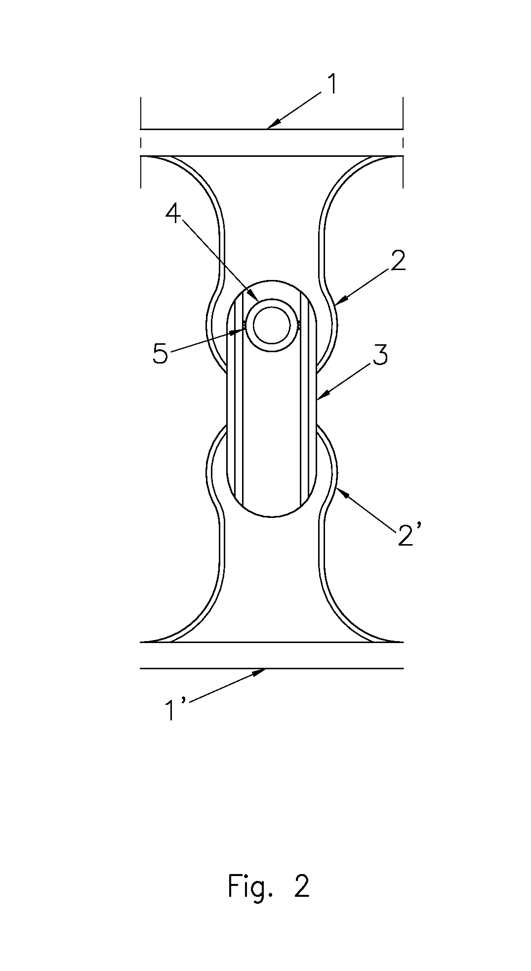 Fuel tank with improved creep resistance and method for manufacturing it