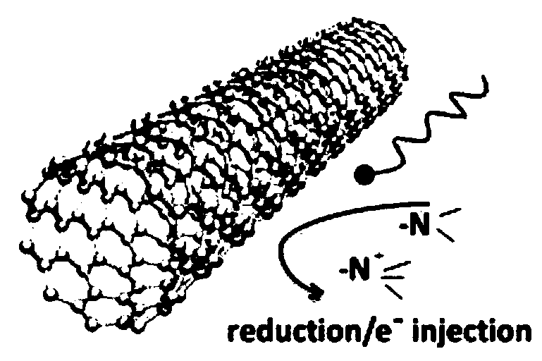 A kind of oleylamine-doped n-type carbon nanotube thermoelectric material and its preparation method and application