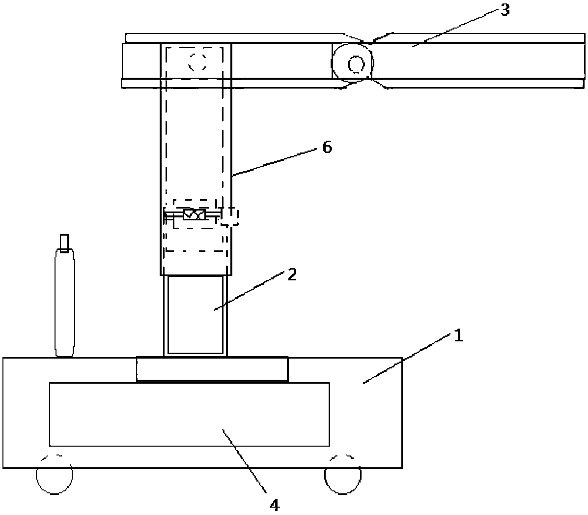 A kind of mobile intelligent mechanical arm and its working method