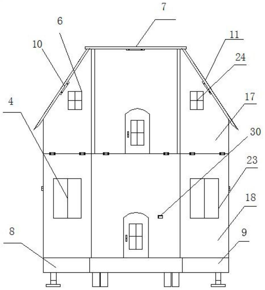 Novel house building structure