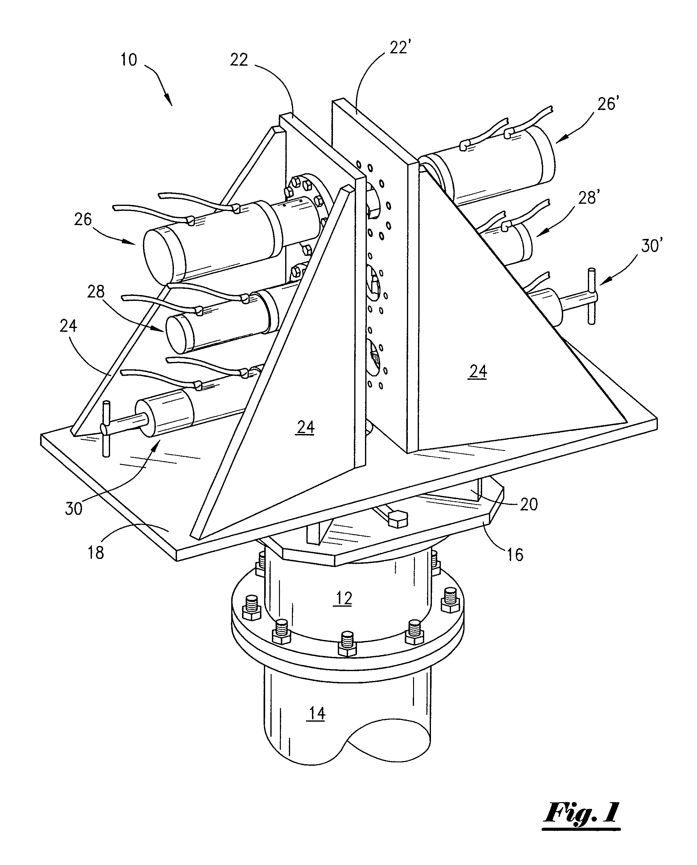 Apparatus and method for extracting a tubular string from a bore hole