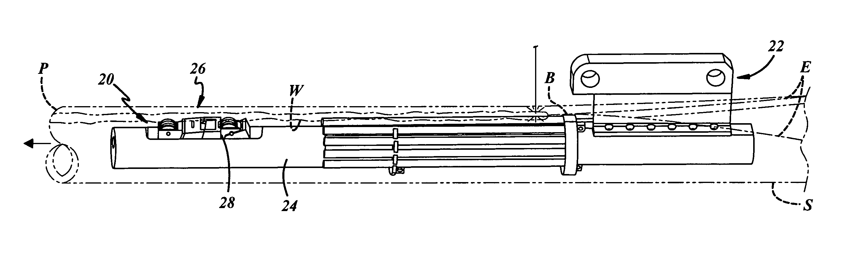 Deburring welded pipe