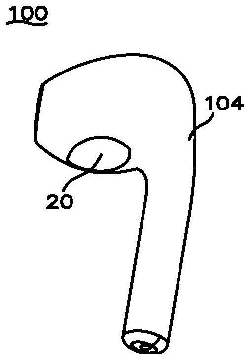 Earphone with in-ear detection function and in-ear detection method thereof