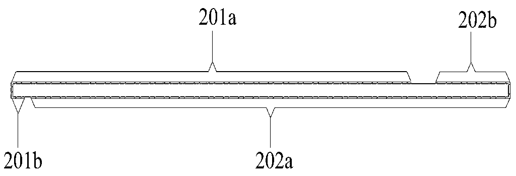 Ultrasonic array probe signal acquisition component and preparation method thereof, and probe