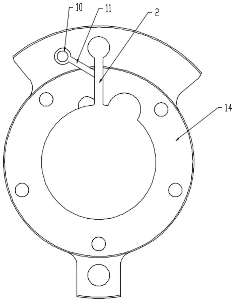 Sliding vane lubricating structure, compressor and refrigeration equipment