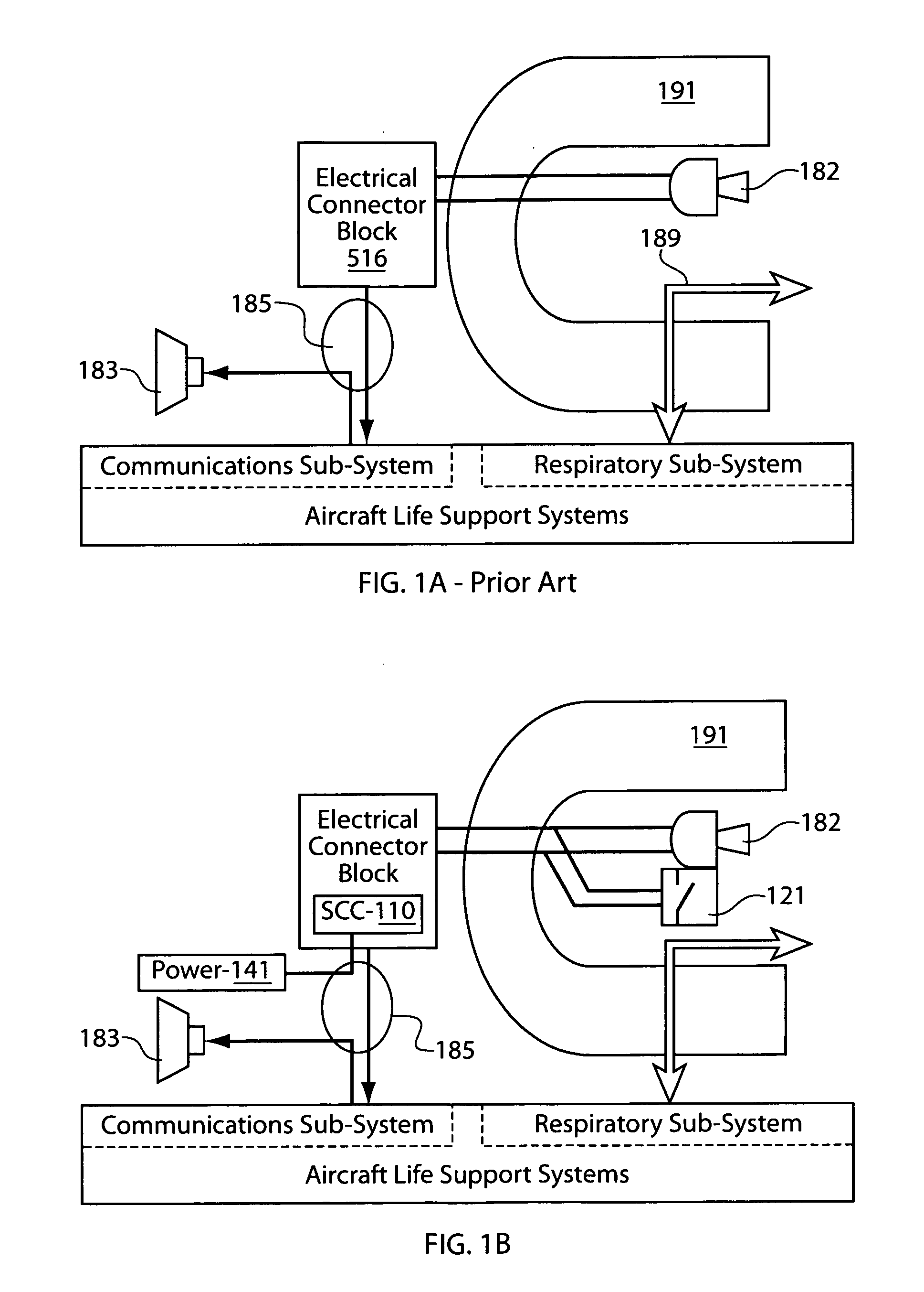 Integrated control circuit for an oxygen mask