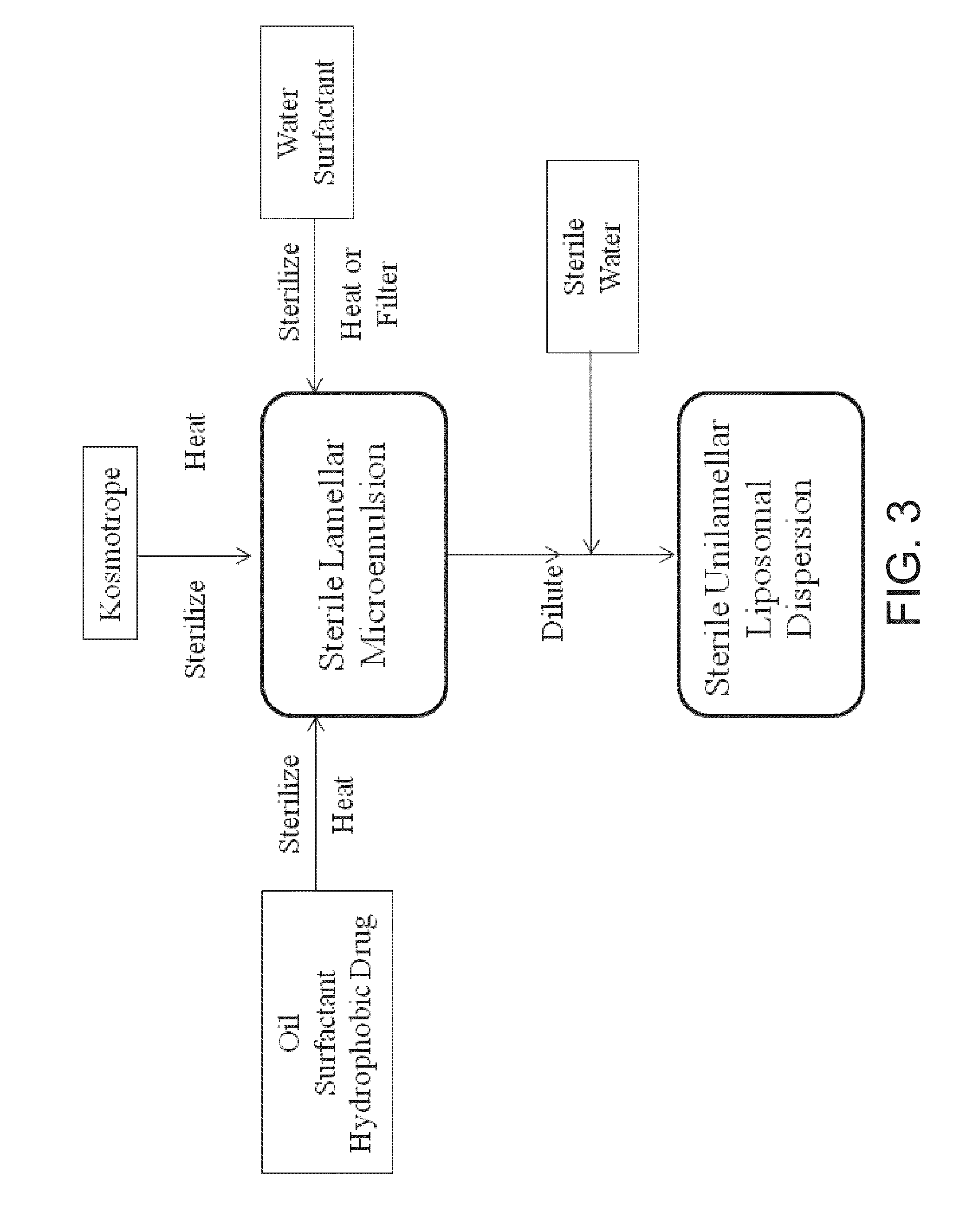 UNILAMELLAR NIOSOMES HAVING HIGH Kow PHARMACOLOGICAL COMPOUNDS SOLVATED THEREIN AND A METHOD FOR THE PREPARATION THEREOF
