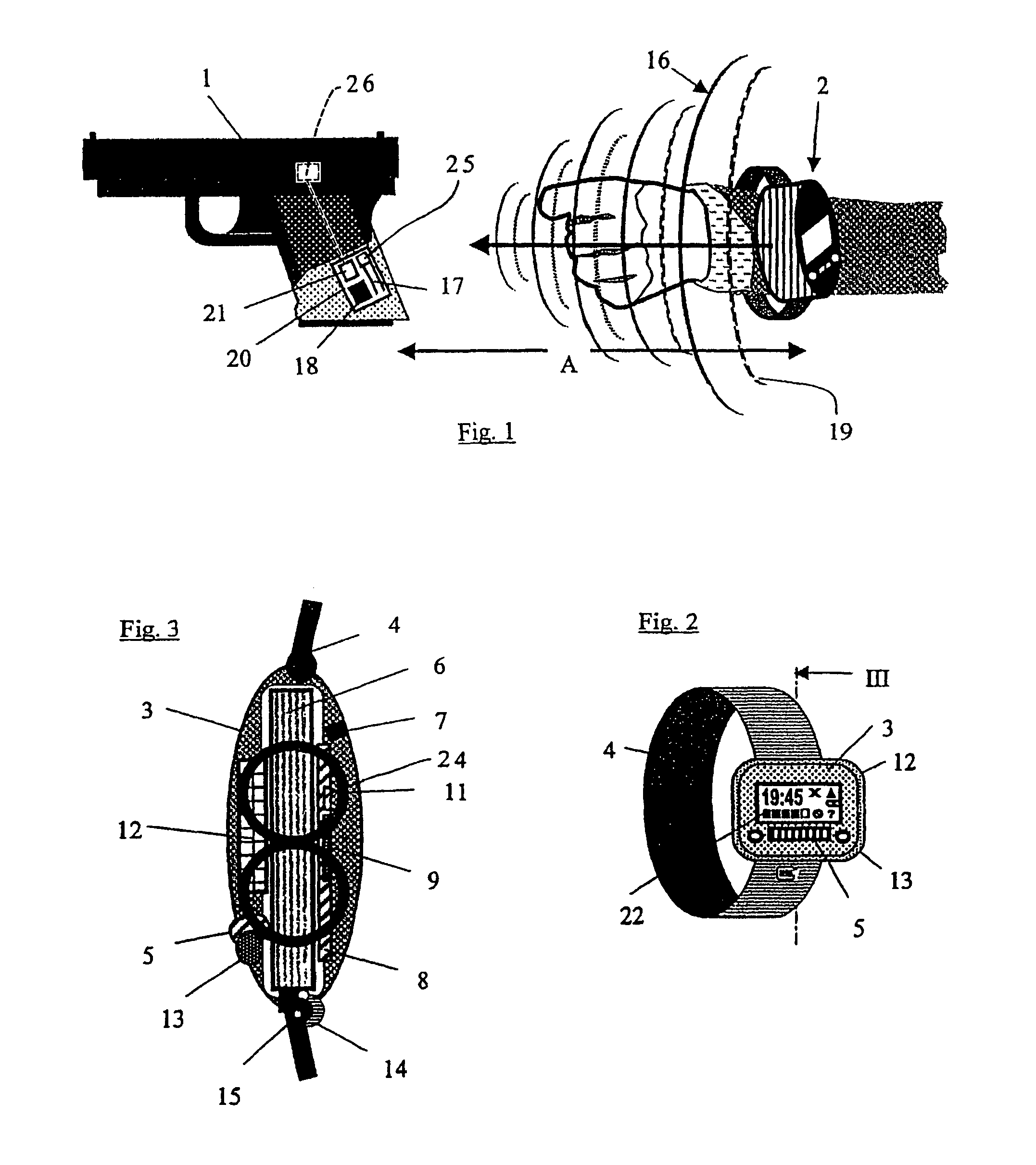 Method for activating a weapon with an identification mechanism