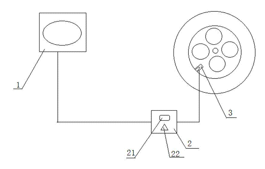 Detection apparatus capable of recognizing inflation pressure of spare tire