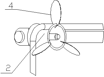 Device for removing short down and dust accumulated at bellmouth of coiler of cotton carding machine