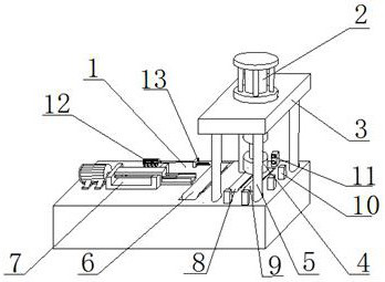 An automatic parts processing device