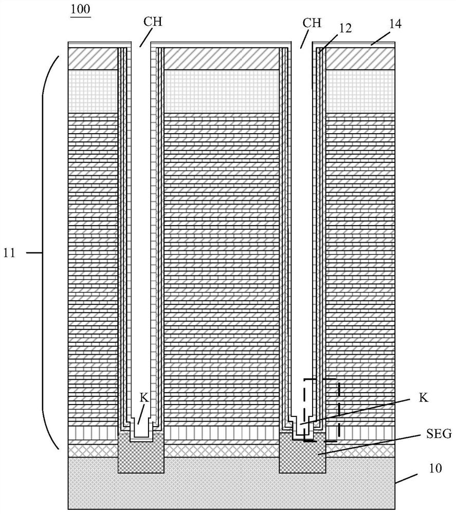 A kind of three-dimensional storage device and its preparation method