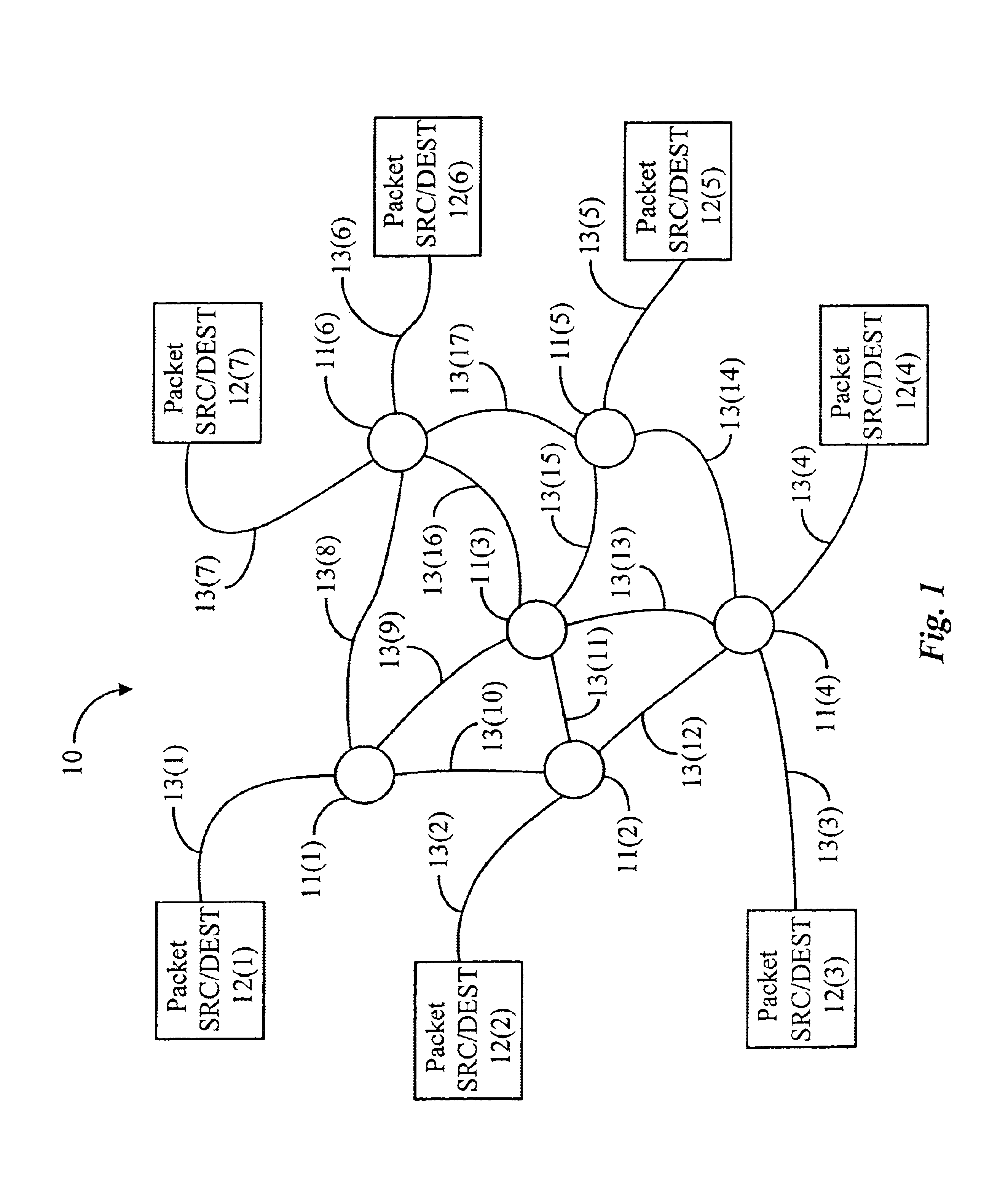 Apparatus and method for scaling a switching fabric in a network switching node