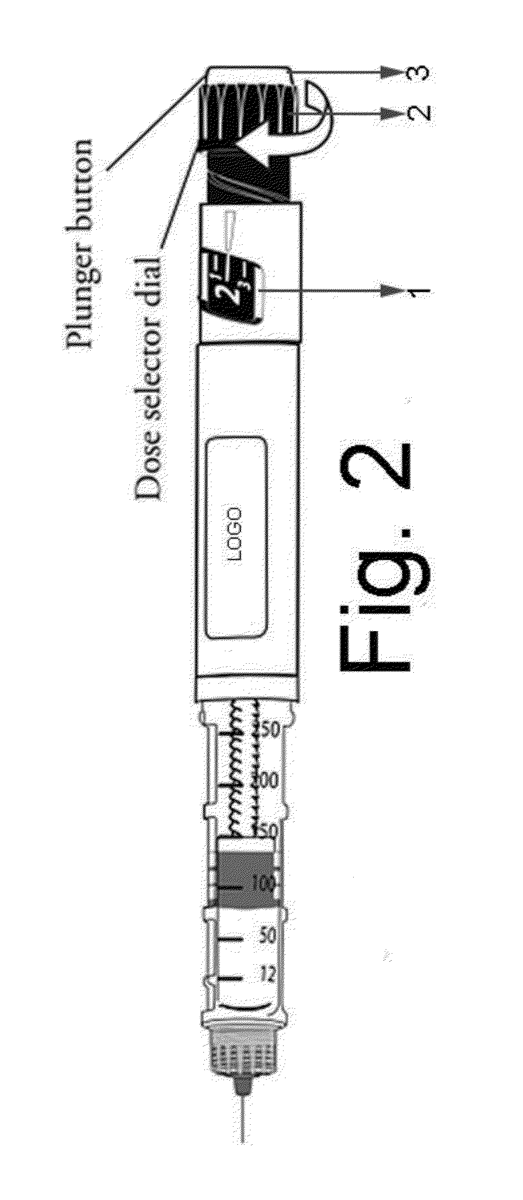 Device and method for drug dosing with administration monitoring, in particular for insulin pen integrated with smart phone apps.
