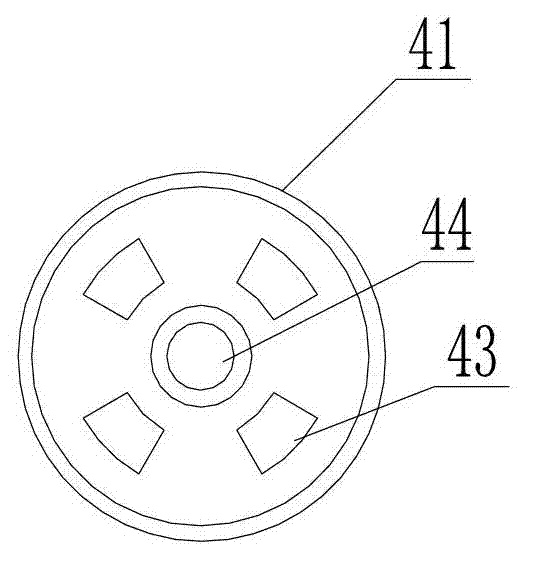 Device for evaluating oil absorbency of granular adsorbing material