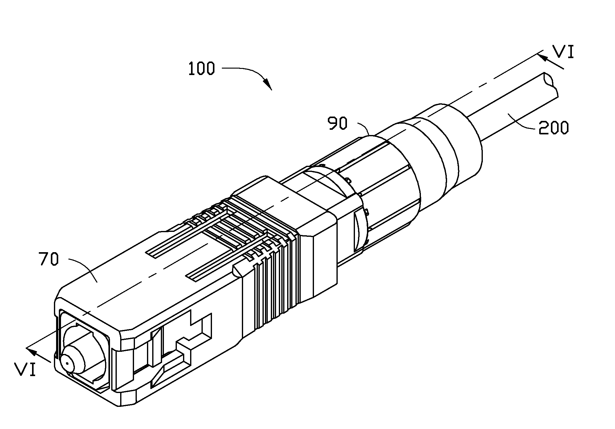 Optical fiber connector