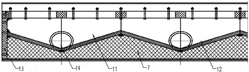 A rubber belt filter