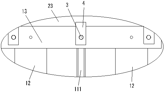 Special machine tool for machining plane of large equipment and machining method