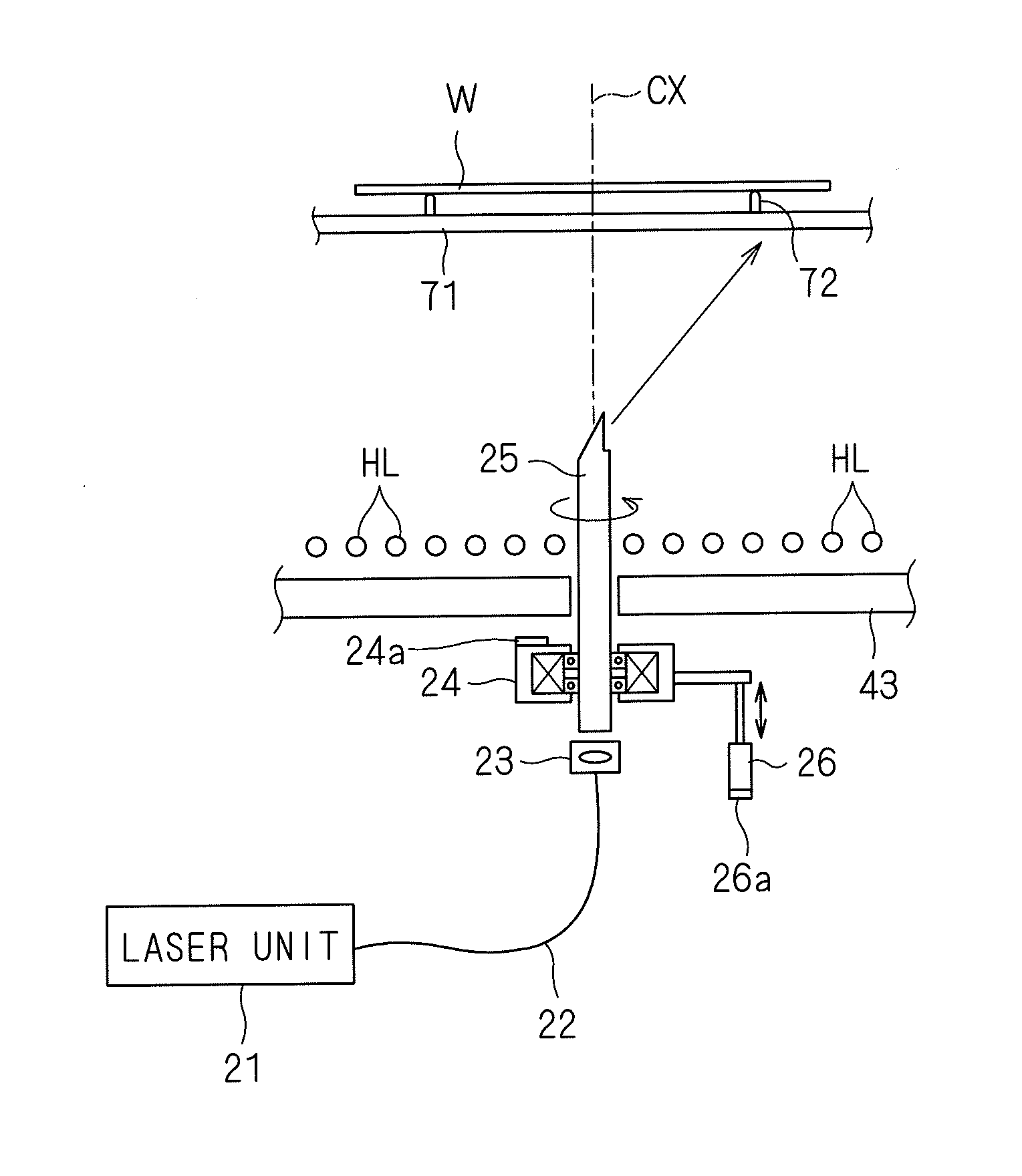 Heat treatment apparatus for heating substrate by light irradiation