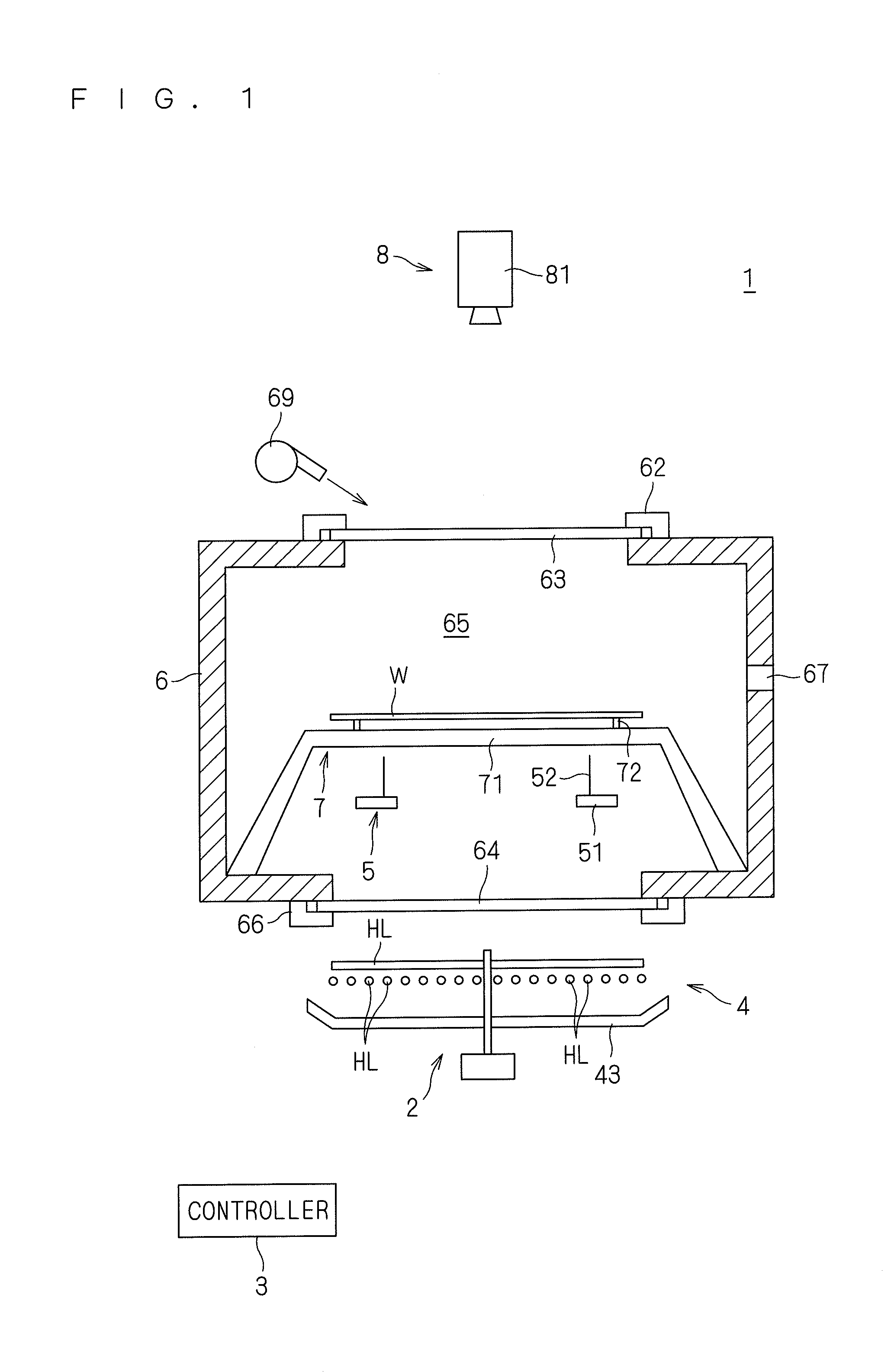Heat treatment apparatus for heating substrate by light irradiation