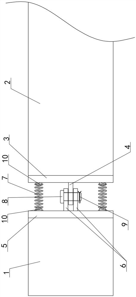 A non-damage adjustable stiffness prefabricated frame beam-column connection structure and its construction method